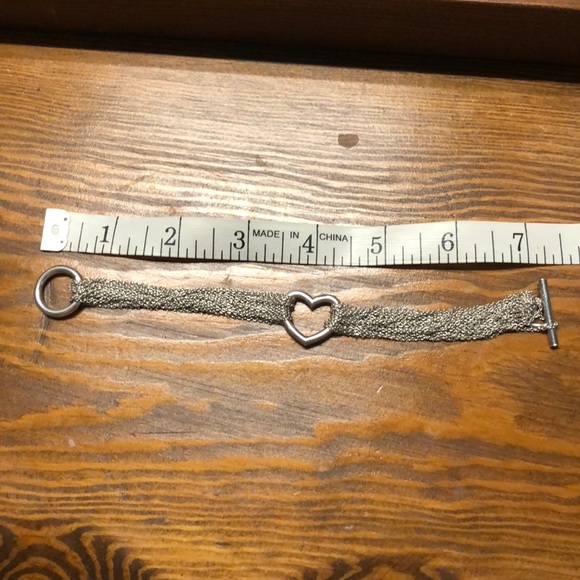 Multi layer sterling silver bracelet - Picture 4 of 4